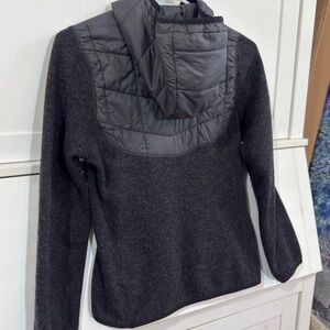 Outdoor Research Hooded Jacket Quilted and Wool Hybrid Jacket
